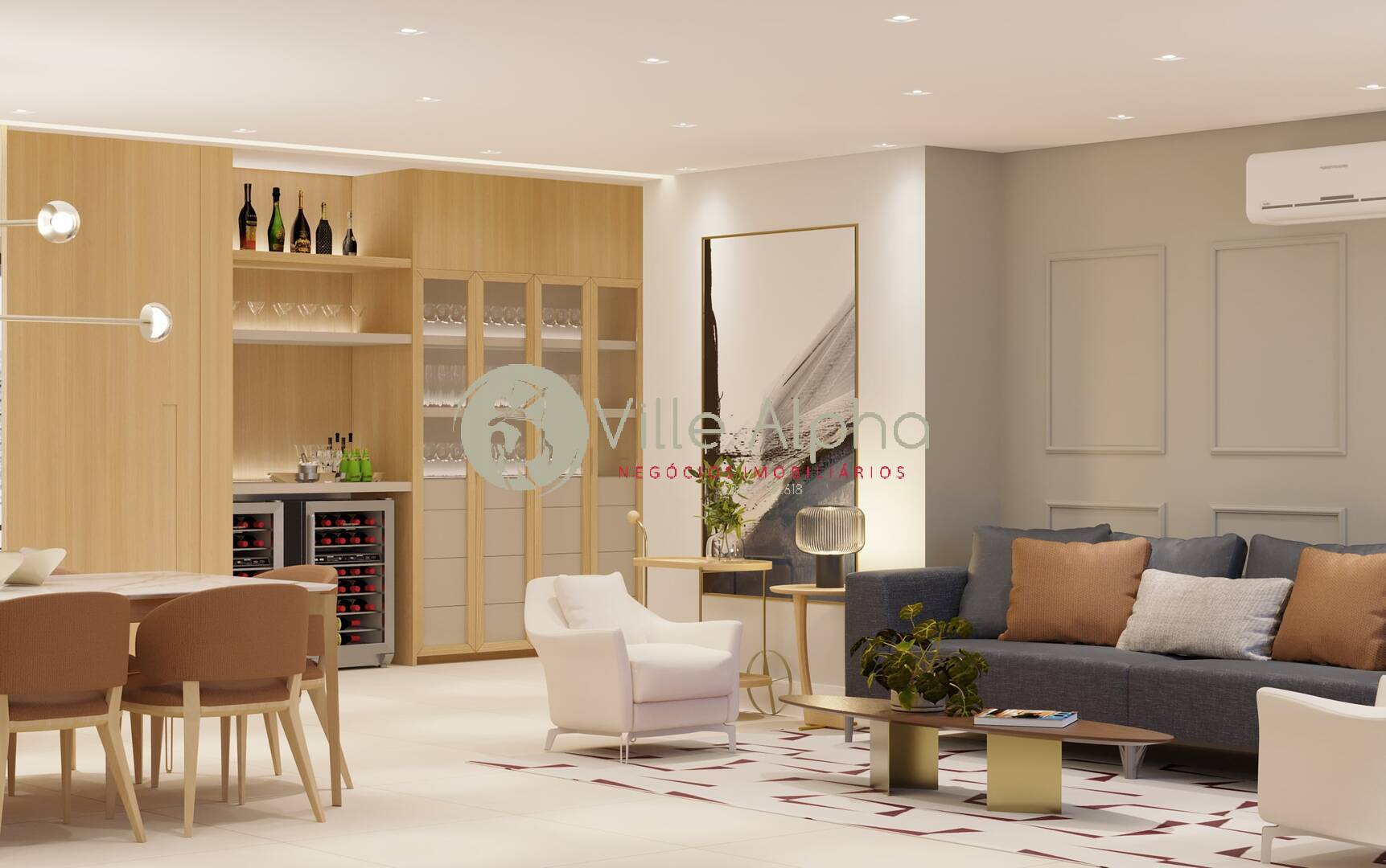 Apartamento à venda com 3 quartos, 185m² - Foto 4